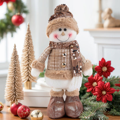 Jouet de Noël figurine élastique idée cadeau