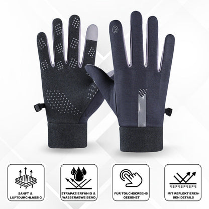 Gants d'hiver antidérapants et réfléchissants