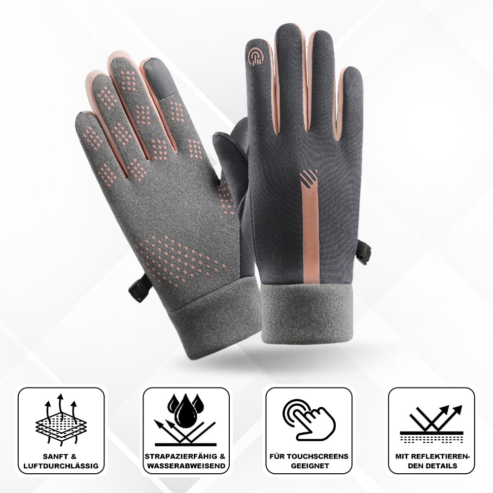 Gants d'hiver antidérapants et réfléchissants