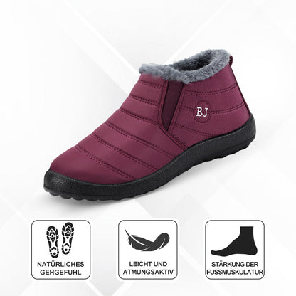 Chaussures d'hiver ergonomiques en polaire chaude