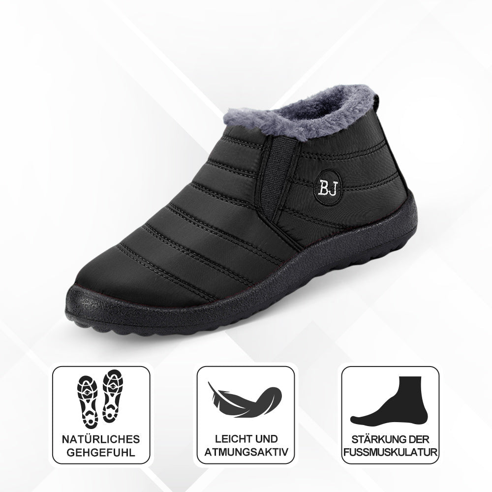 Chaussures d'hiver ergonomiques en polaire chaude