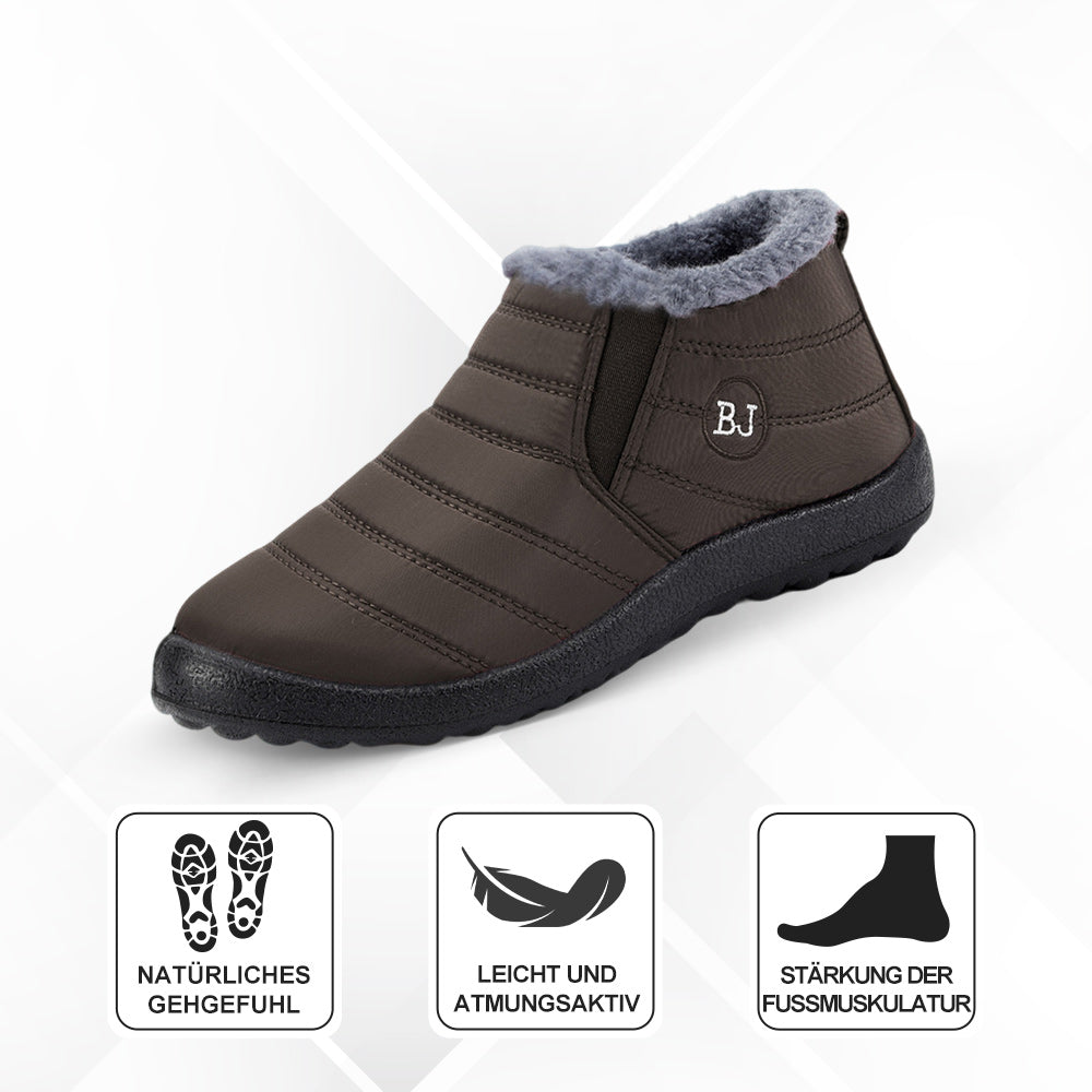 Chaussures d'hiver ergonomiques en polaire chaude