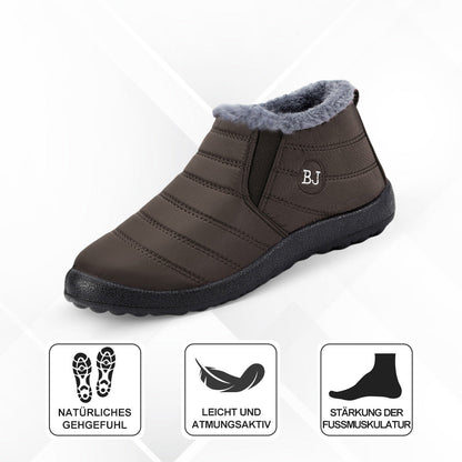 Chaussures d'hiver ergonomiques en polaire chaude