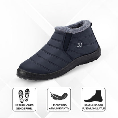 Chaussures d'hiver ergonomiques en polaire chaude
