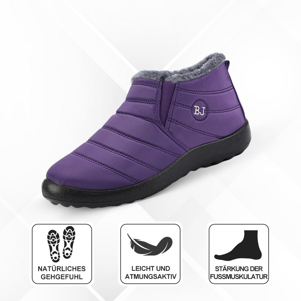 Chaussures d'hiver ergonomiques en polaire chaude