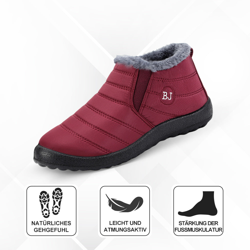 Chaussures d'hiver ergonomiques en polaire chaude
