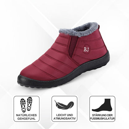 Chaussures d'hiver ergonomiques en polaire chaude