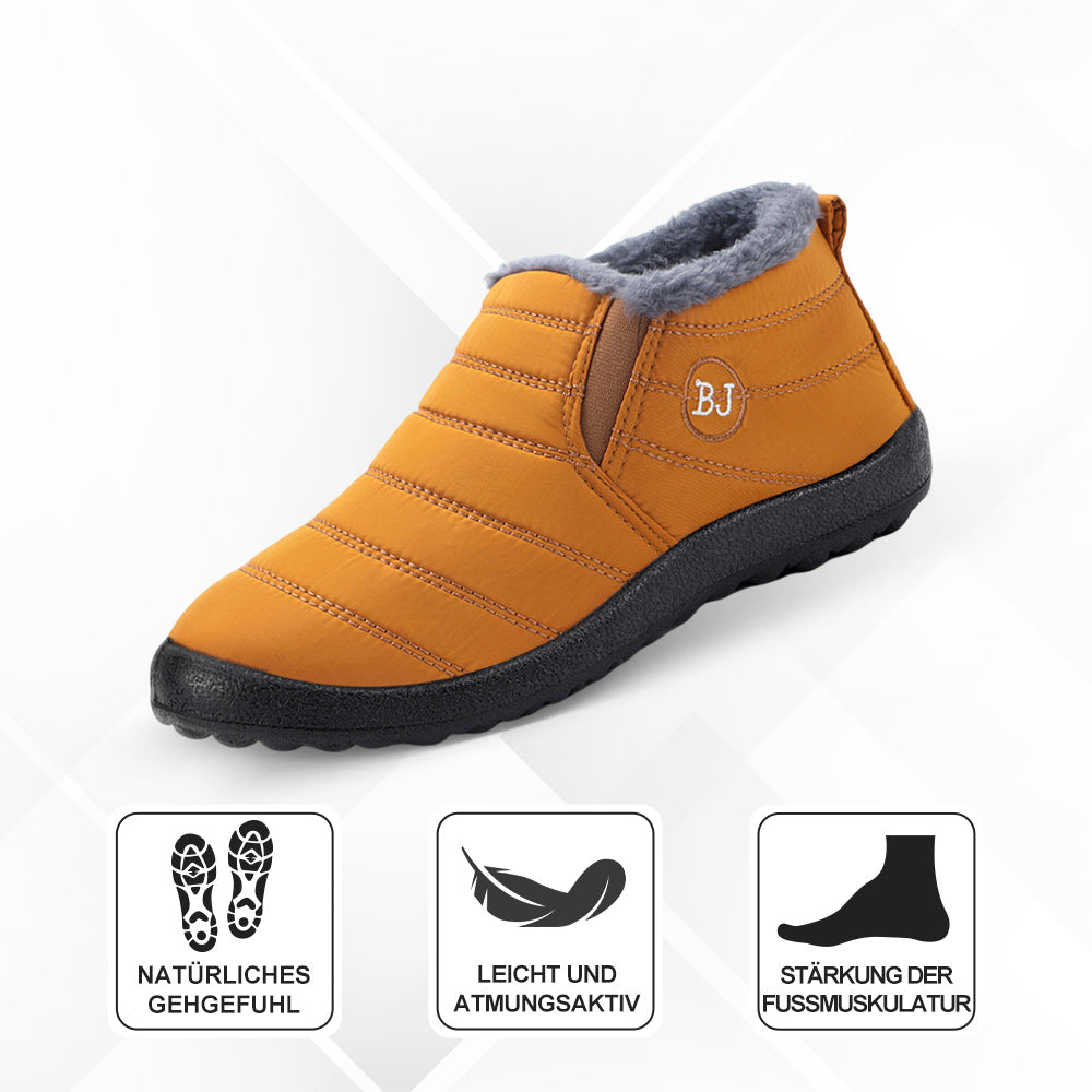 Chaussures d'hiver ergonomiques en polaire chaude