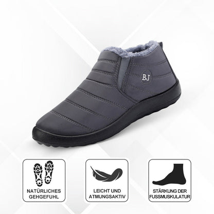 Chaussures d'hiver ergonomiques en polaire chaude