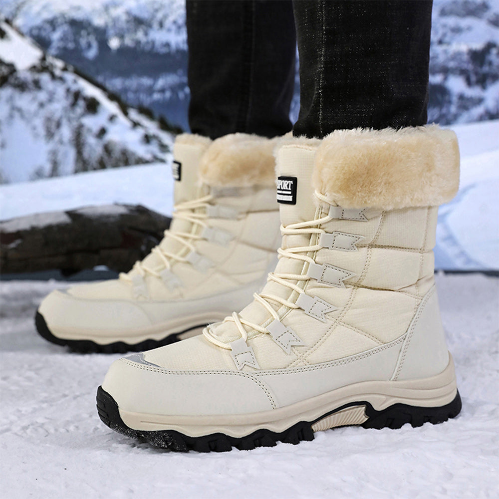 Warmisolierte Schmerzlindernde Winterstiefel - IdealeKleiden