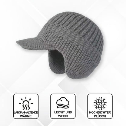 Bonnet d'hiver chaud scandinave unisexe