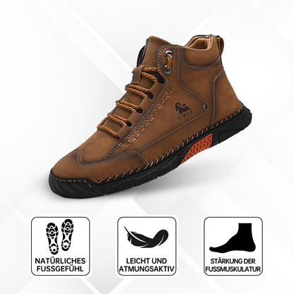 Chaussures en cuir confortables et ergonomiques pour la relaxation du dos