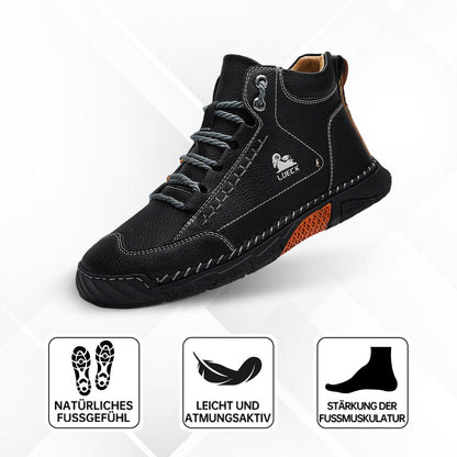 Chaussures en cuir confortables et ergonomiques pour la relaxation du dos