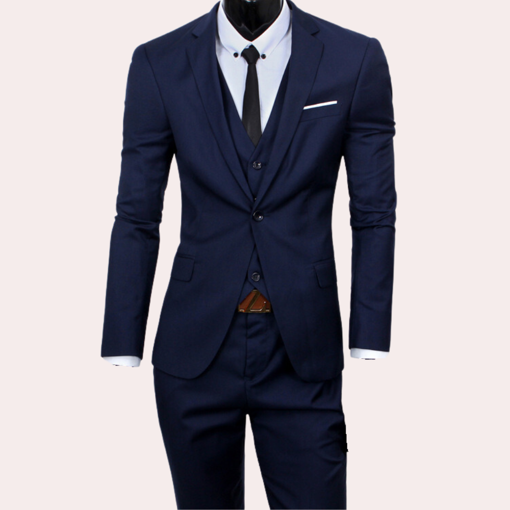 Costume trois pièces slim pour homme