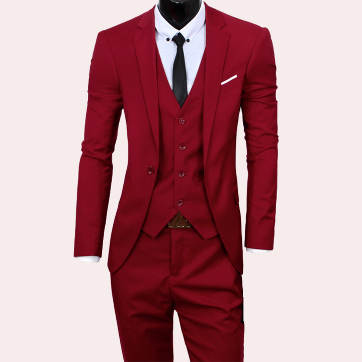 Costume trois pièces slim pour homme