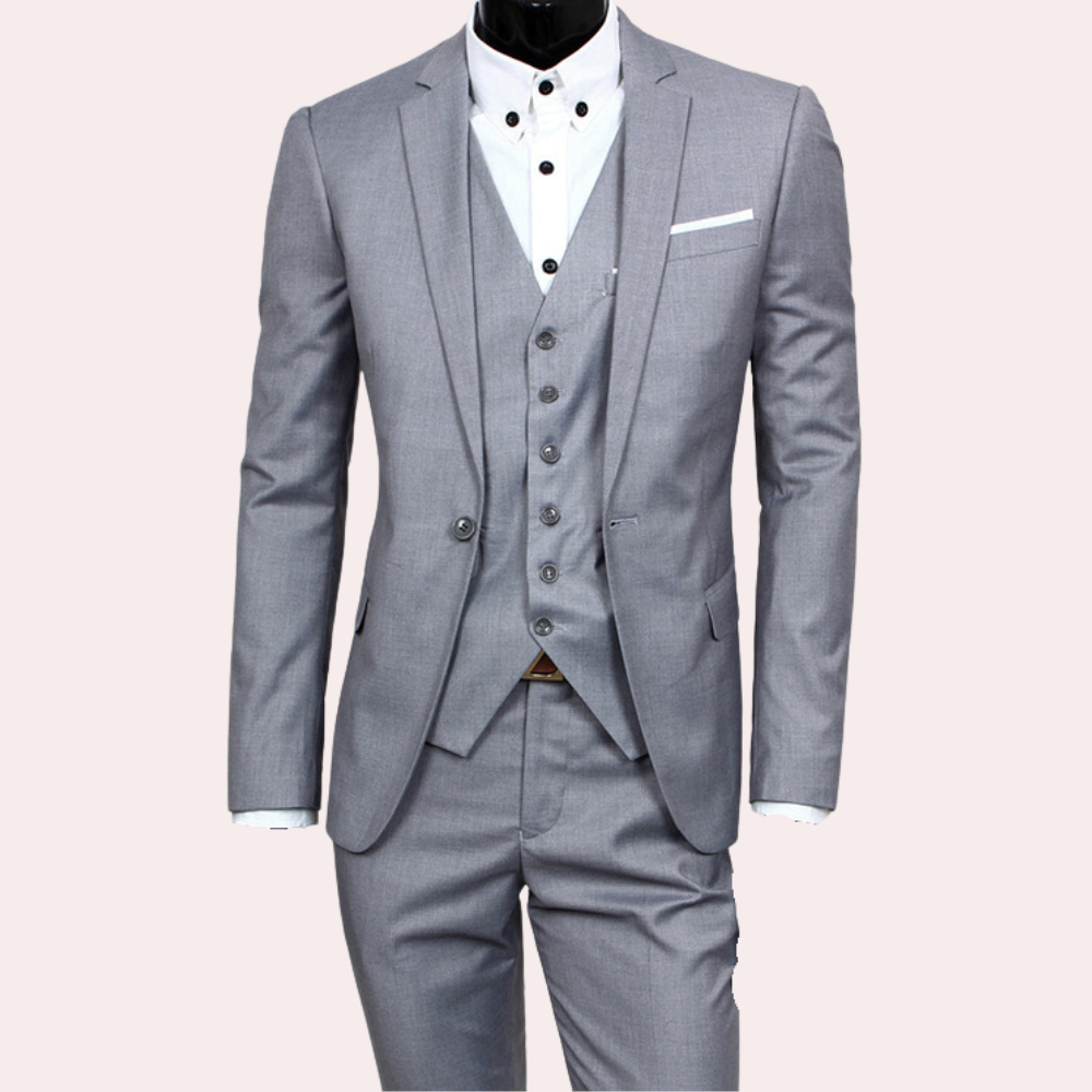 Costume trois pièces slim pour homme