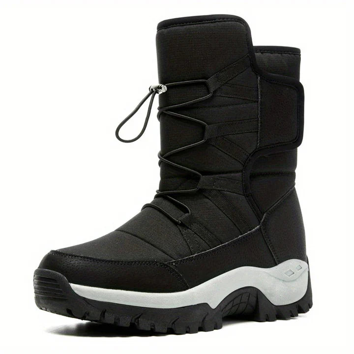 Bottes thermiques en daim chaud pour homme
