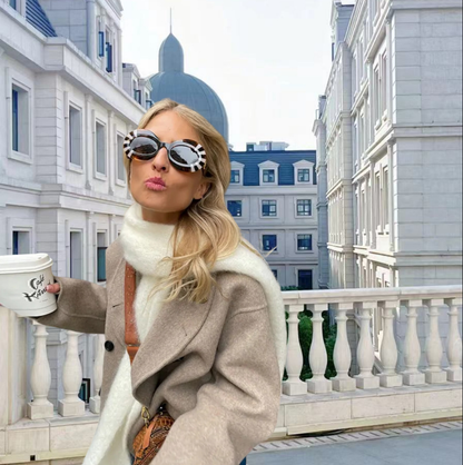 Veste d'hiver tendance grandes tailles coupe ample