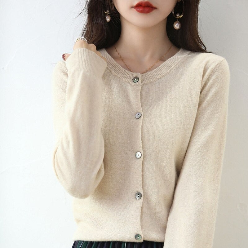 Strickjacke Damen Modern Elegant - IdealeKleiden