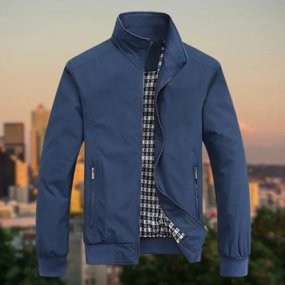Veste mi-saison légère pour homme avec col montant