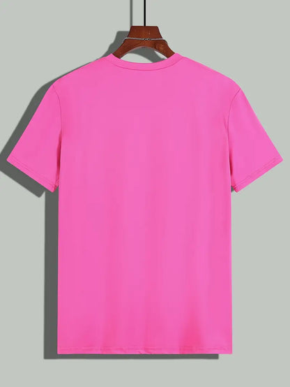 T-shirt classique homme col rond