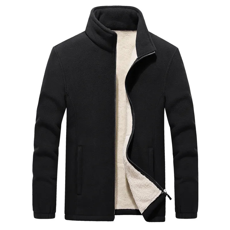 Warme Fleecejacke Herren Winter - IdealeKleiden