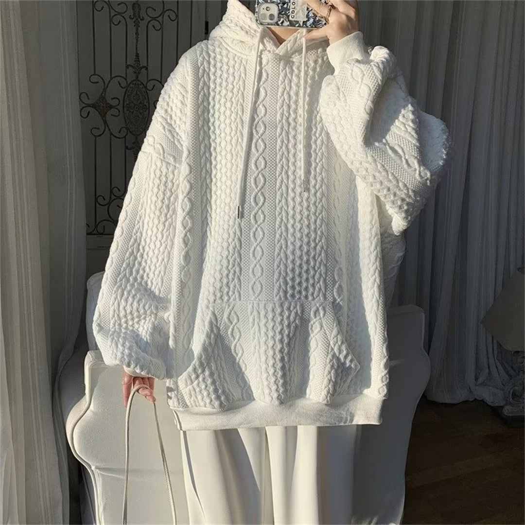 Grand sweat à capuche ample et confortable