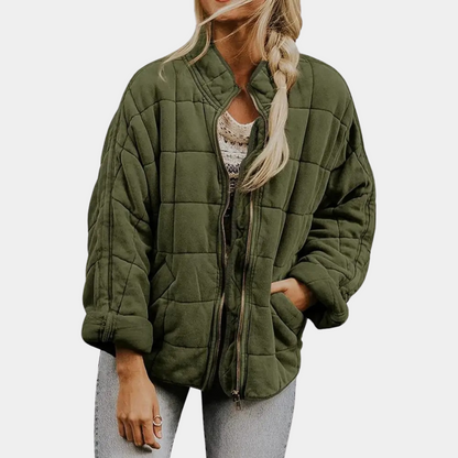 Veste d'automne femme douce et légère
