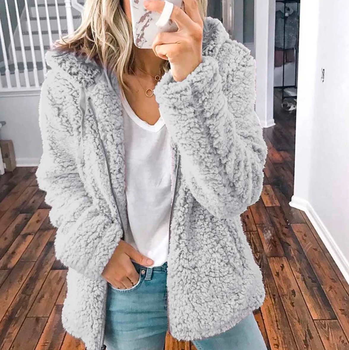 KARLA - Veste élégante pour femme Douce et Chaude