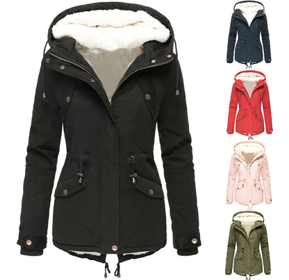 Herbst Winter Jacke Warm Bequem Damen - IdealeKleiden