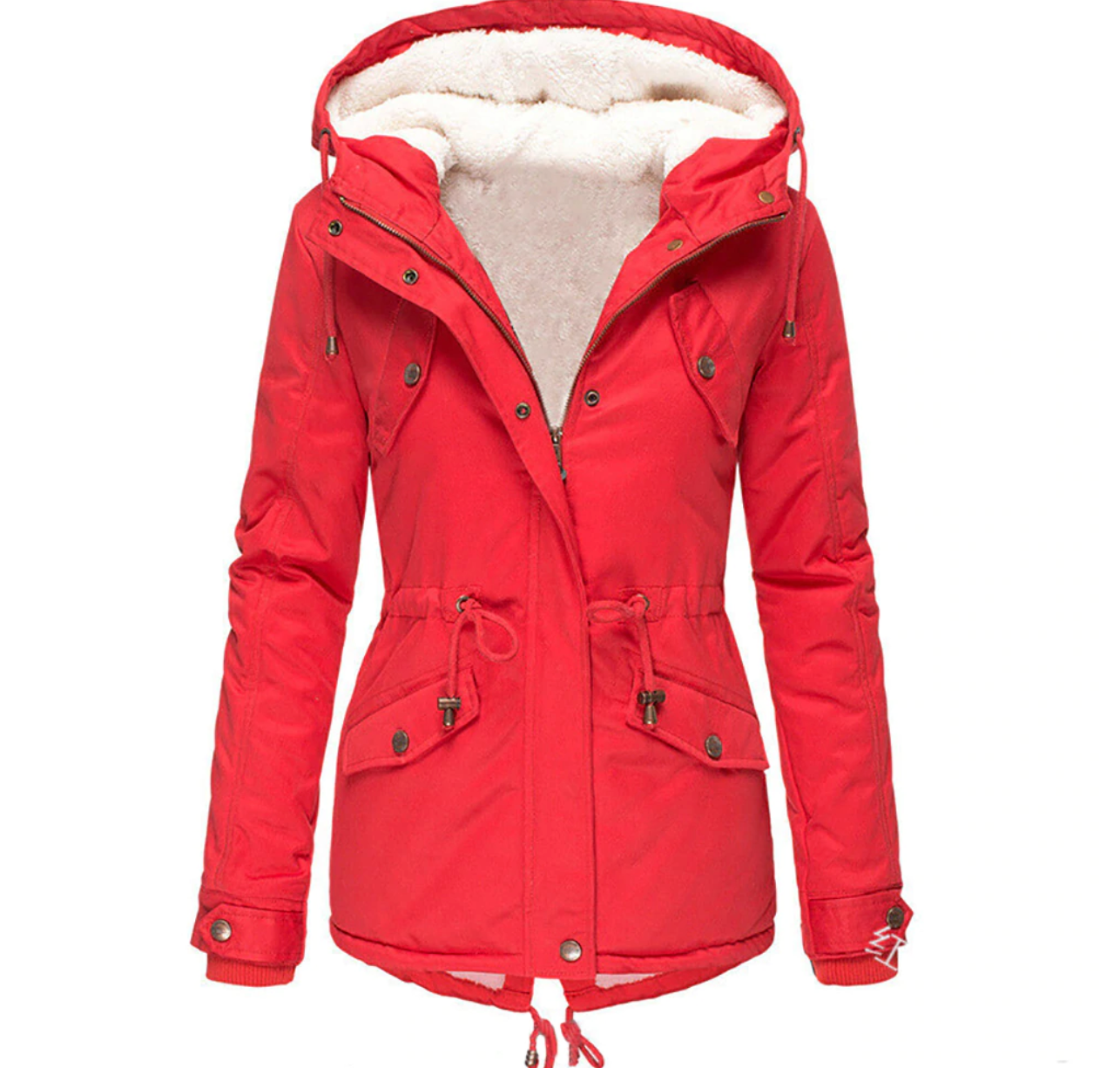 Veste d'automne-hiver pour femme, chaude et confortable