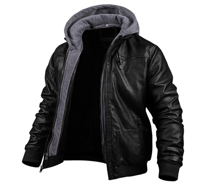 Stilvolle Lederjacke Damen Winter - IdealeKleiden