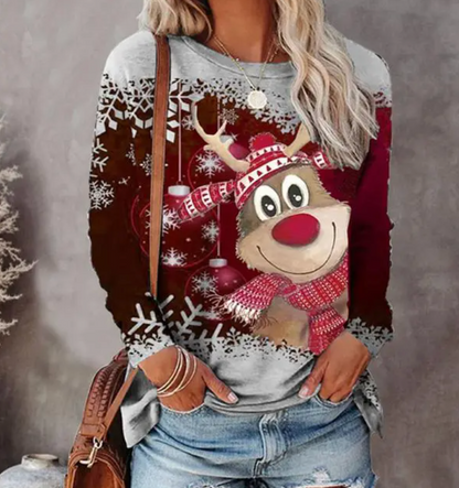 Pull de Noël Confortable Chaud Polaire
