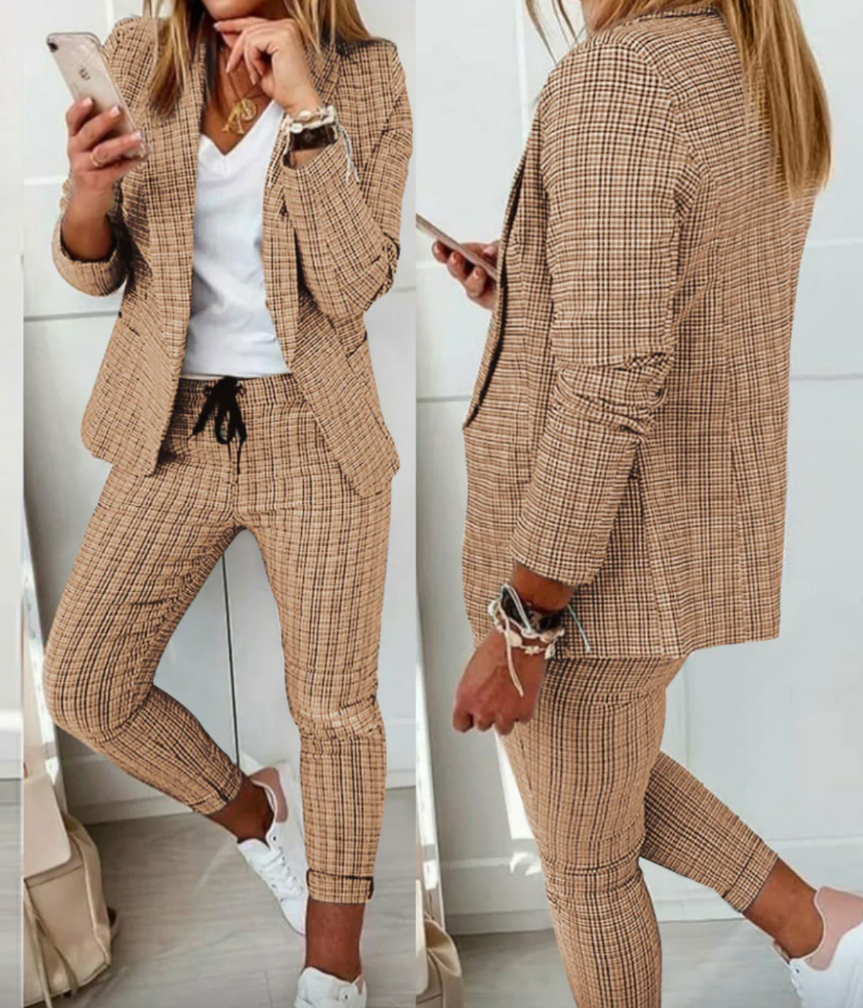 Ensemble d'accessoires d'hiver élégant et unique