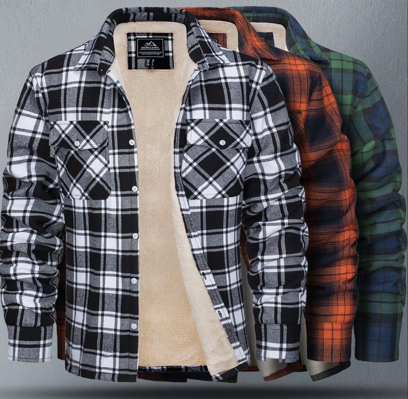 Elegante Herren Winterjacke Premium Qualität - IdealeKleiden