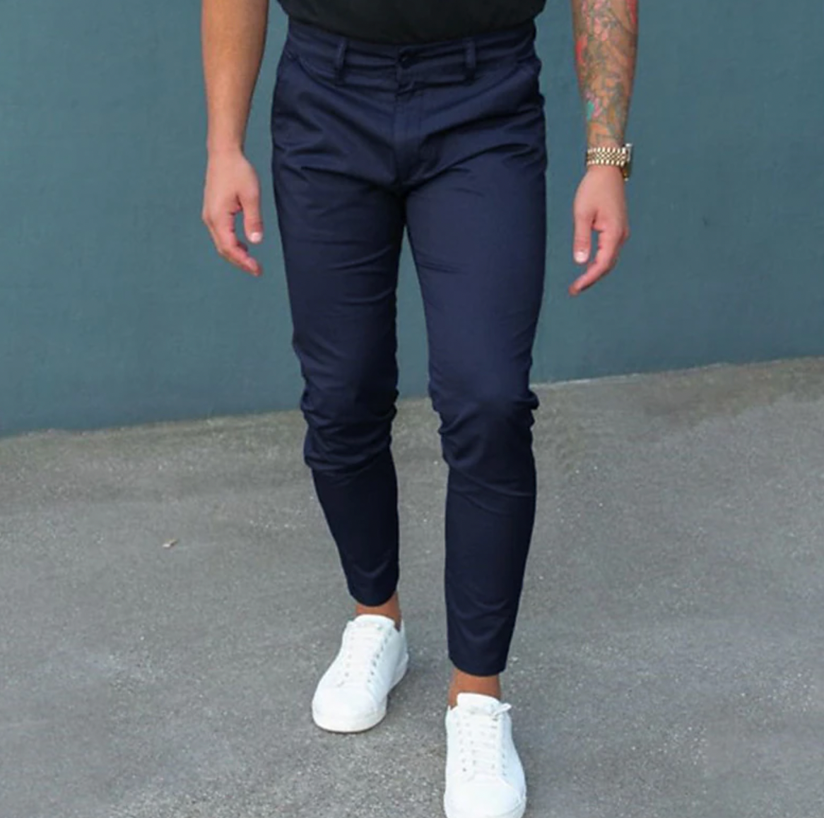 CALVIN - Pantalon homme moderne coupe confort