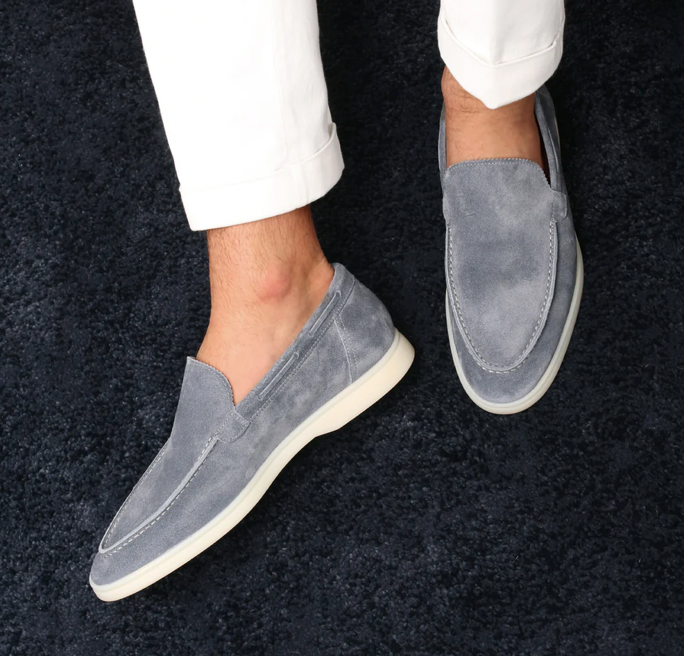 Modernes Lederloafer Schuhe für Herren - IdealeKleiden