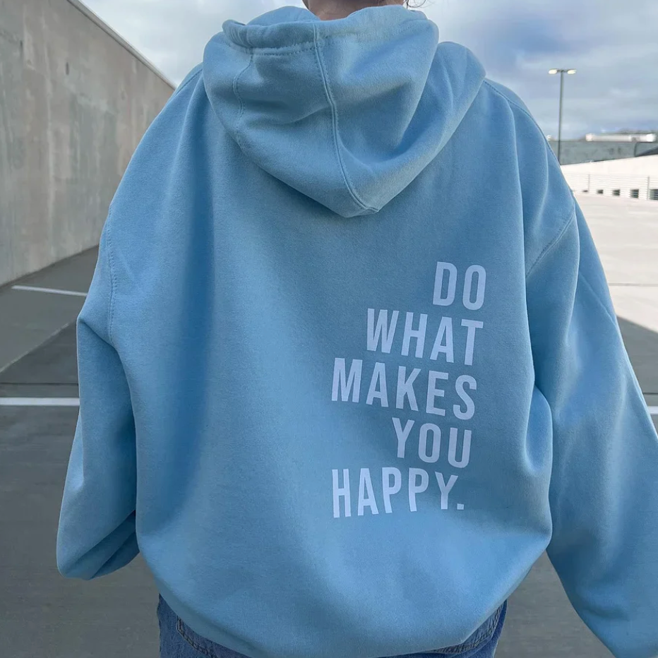 Sweat à capuche élégant avec un super motif