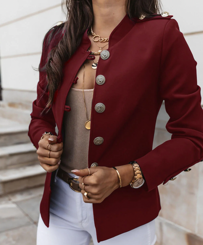 Veste d'automne femme élégante moderne