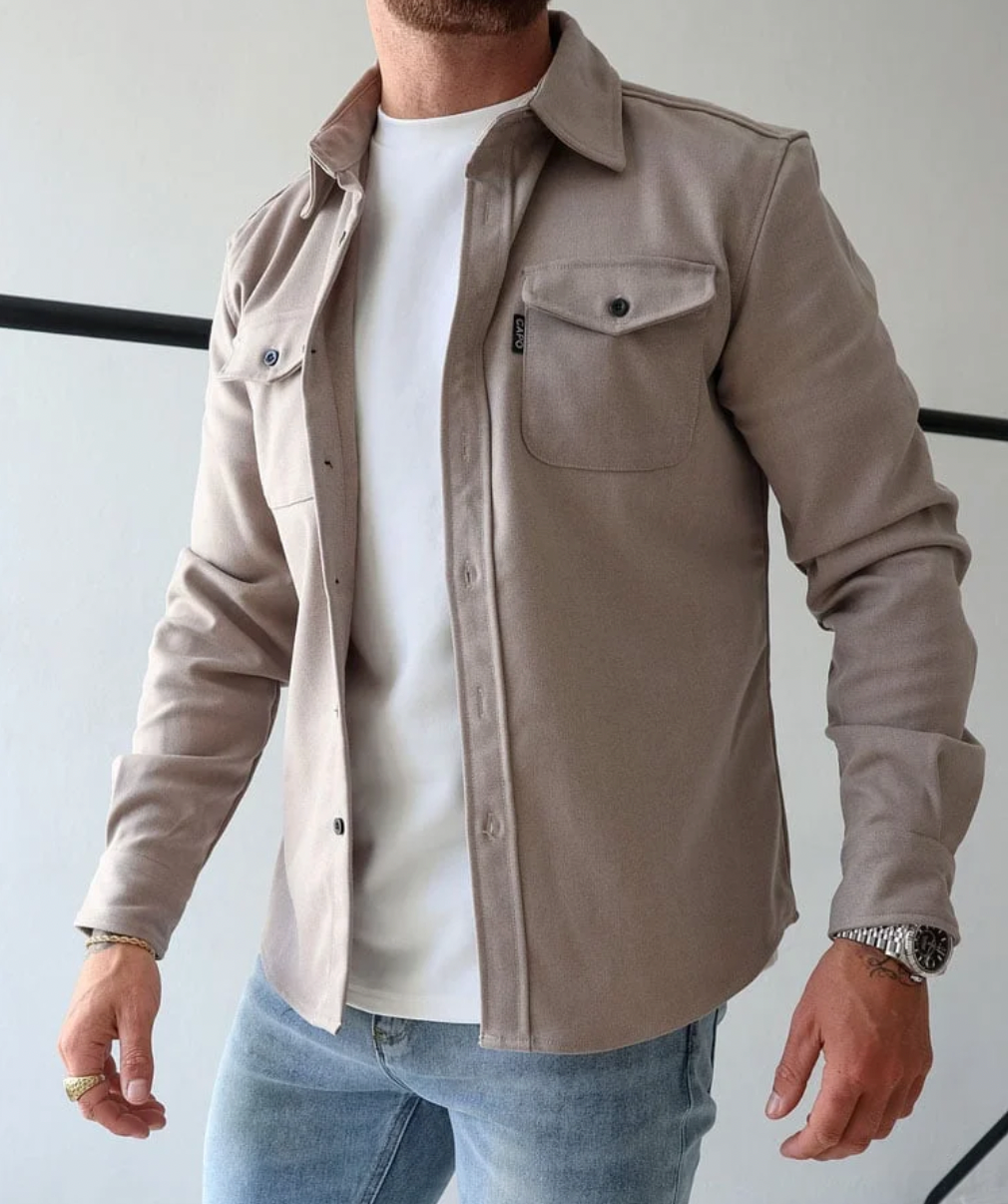 Veste d'automne homme élégante et déperlante