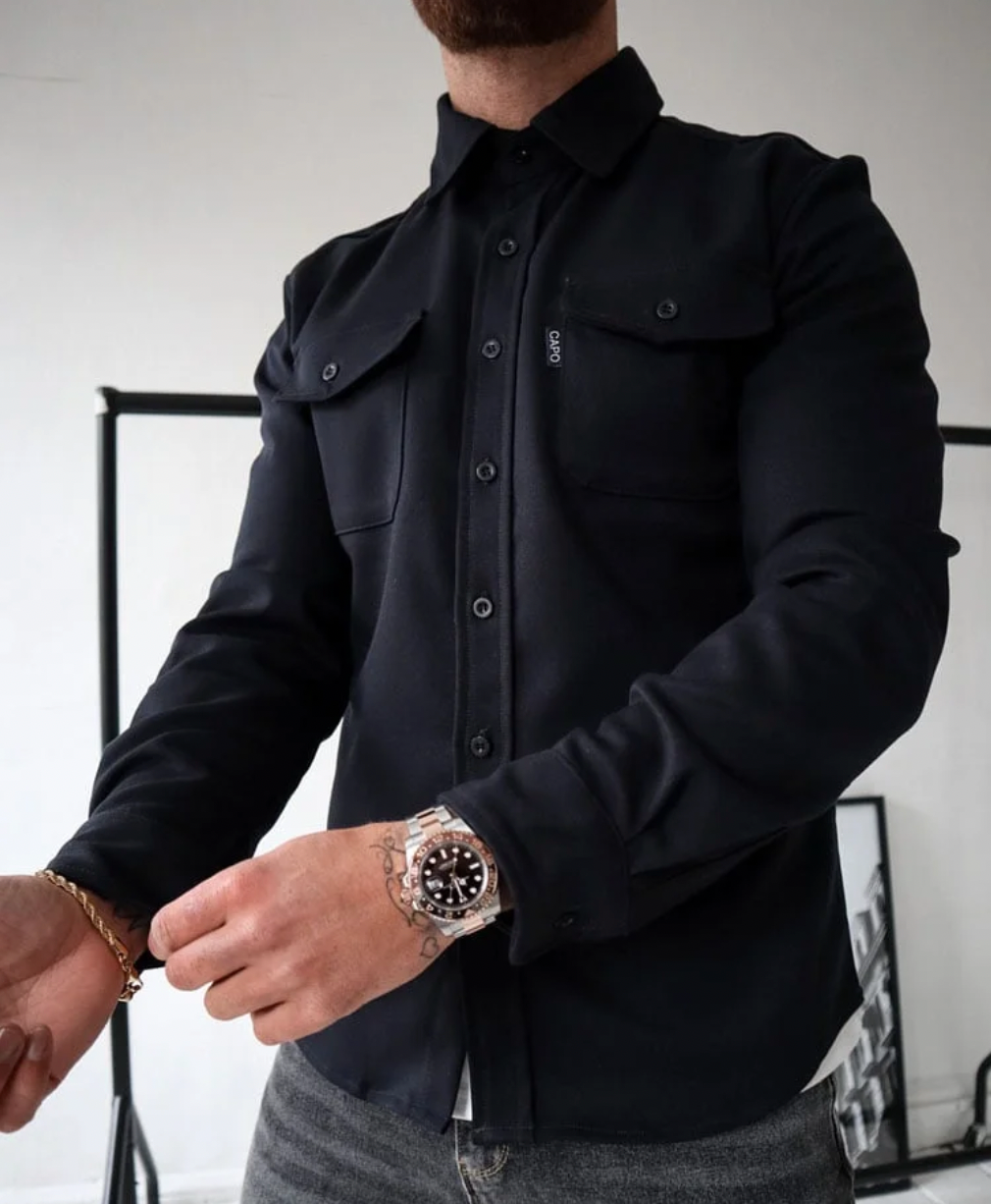 Veste d'automne homme élégante et déperlante