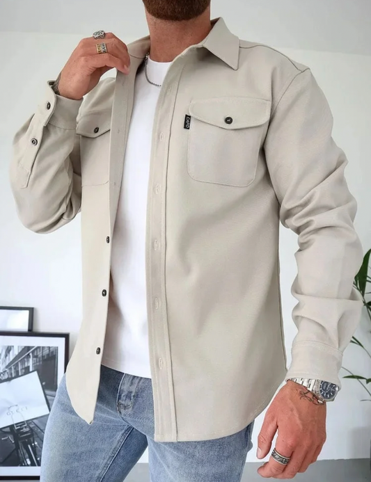 Herren Herbstjacke Stilvoll Wasserabweisend - IdealeKleiden