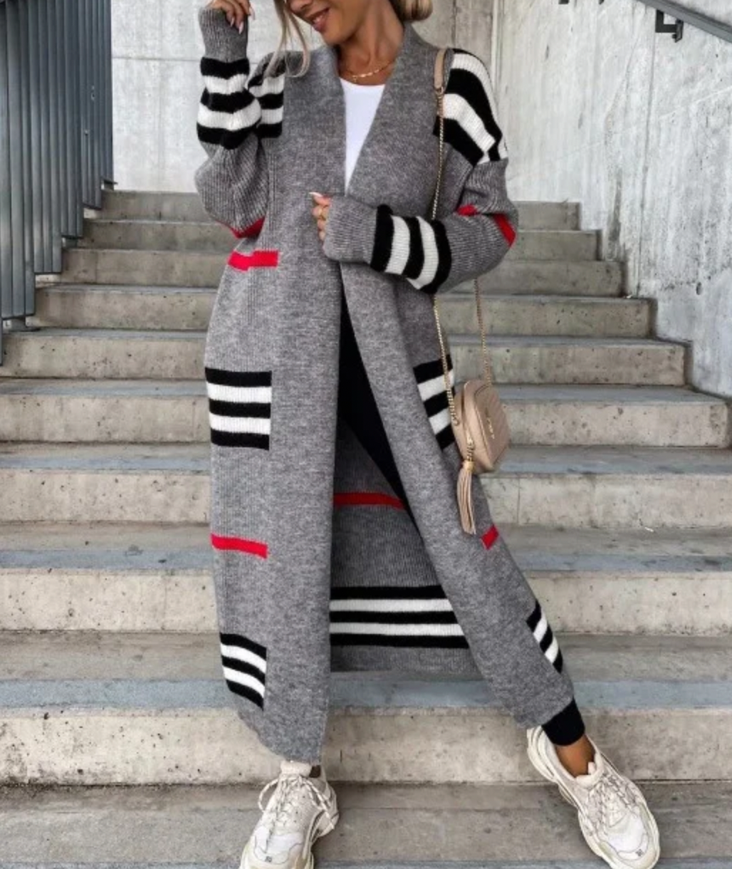 Gilet long élégant pour femme