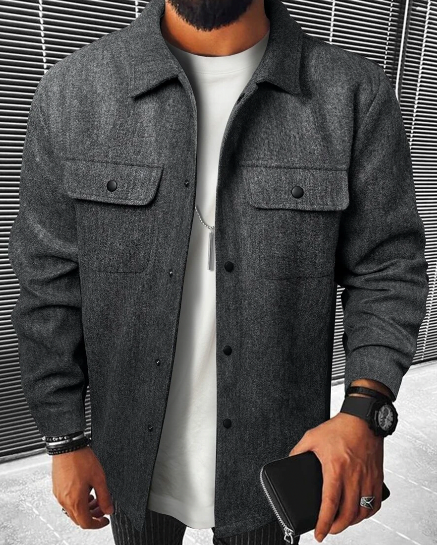 Gemütliches Herren-Warmhemd → Chemise chaude confortable pour homme