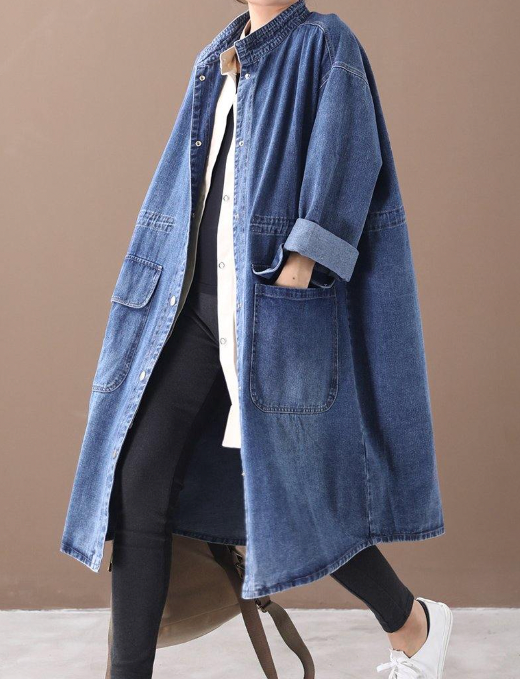 Veste d'hiver élégante sur mesure pour femme