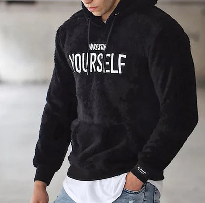 Sweat-shirt à capuche confortable et chaud pour hommes
