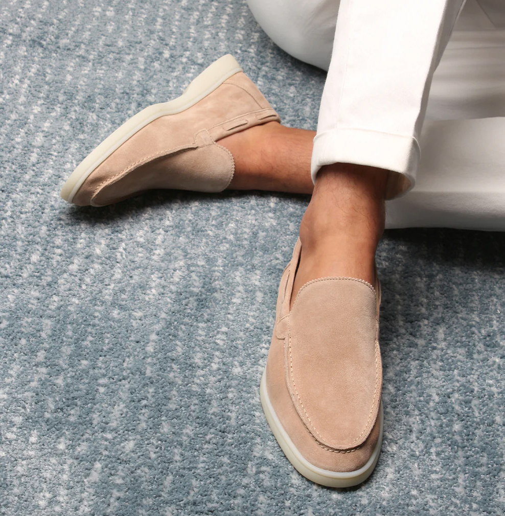 LINO - Stilvolle Leder Loafers für Männer - IdealeKleiden