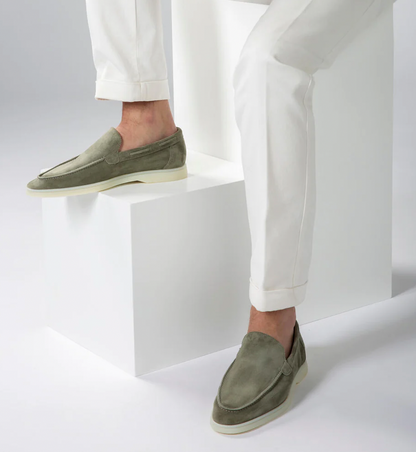 Dario - Elegante Leder Loafer für Herren - IdealeKleiden