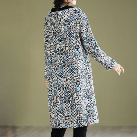 Elegante Damenwinterjacke Mit Kapuze - IdealeKleiden