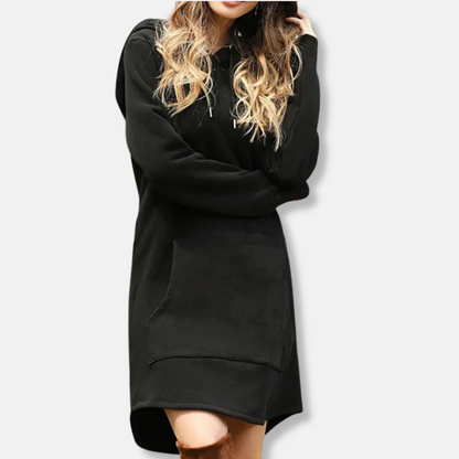 Robe sweat à capuche confortable en coton